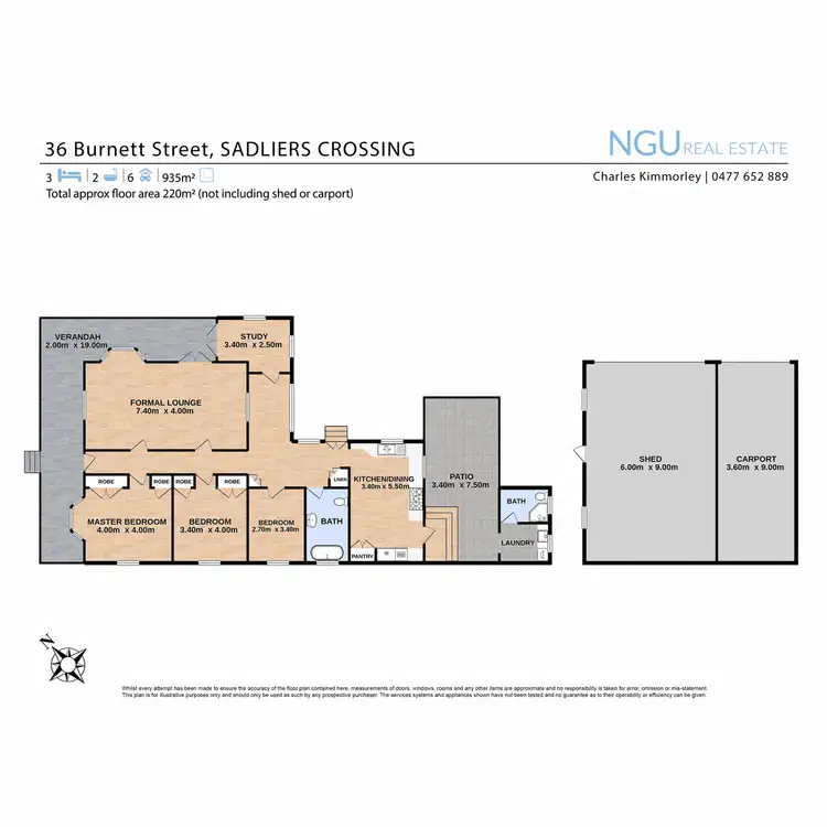 Floorplan of Homely house listing, 36 Burnett Street, Sadliers Crossing QLD 4305