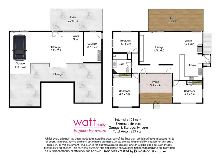 Floorplan of Homely house listing, 7 Fontayne Street, Aspley QLD 4034