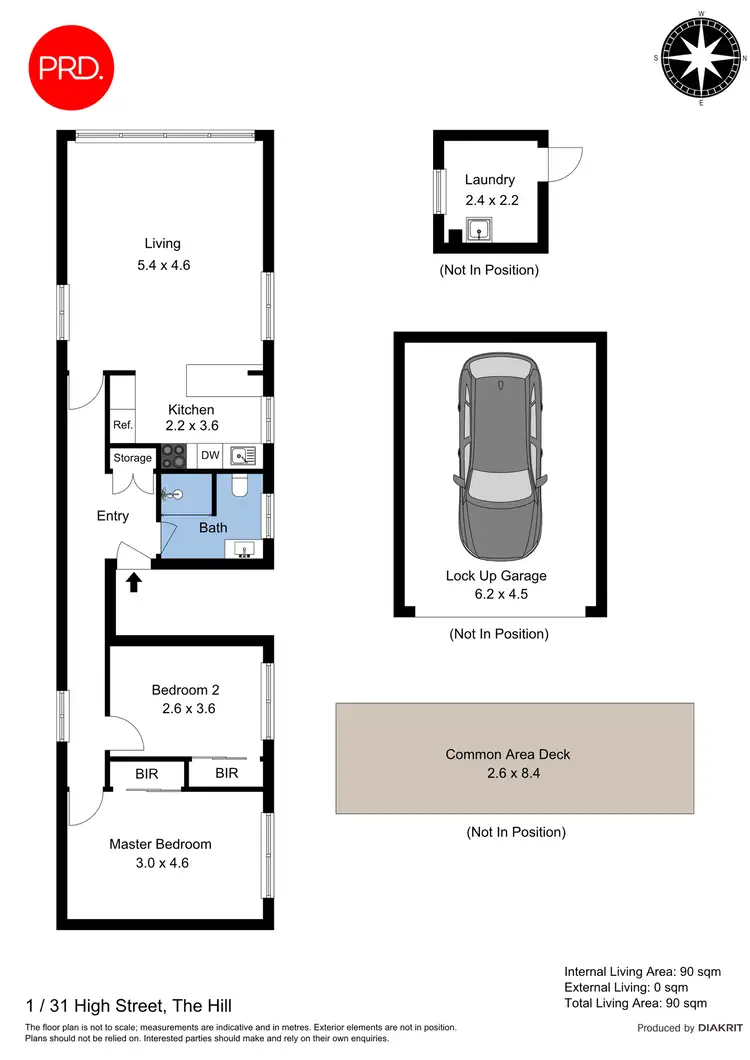 Floorplan of Homely apartment listing, 1/31 High Street, The Hill NSW 2300