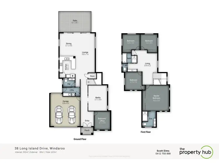 Floorplan of Homely house listing, 38 Long Island Drive, Windaroo QLD 4207