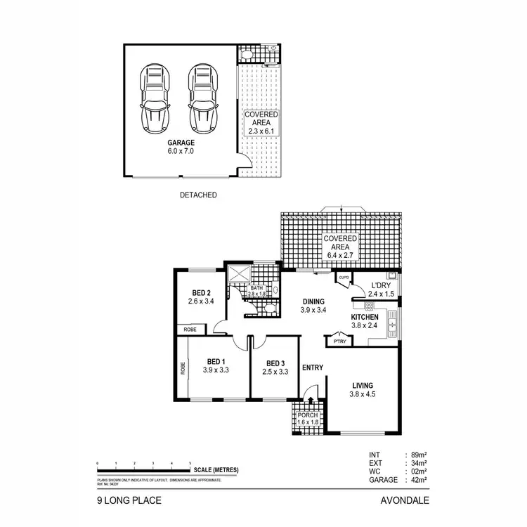 Floorplan of Homely house listing, 9 Long Place, Avondale NSW 2530
