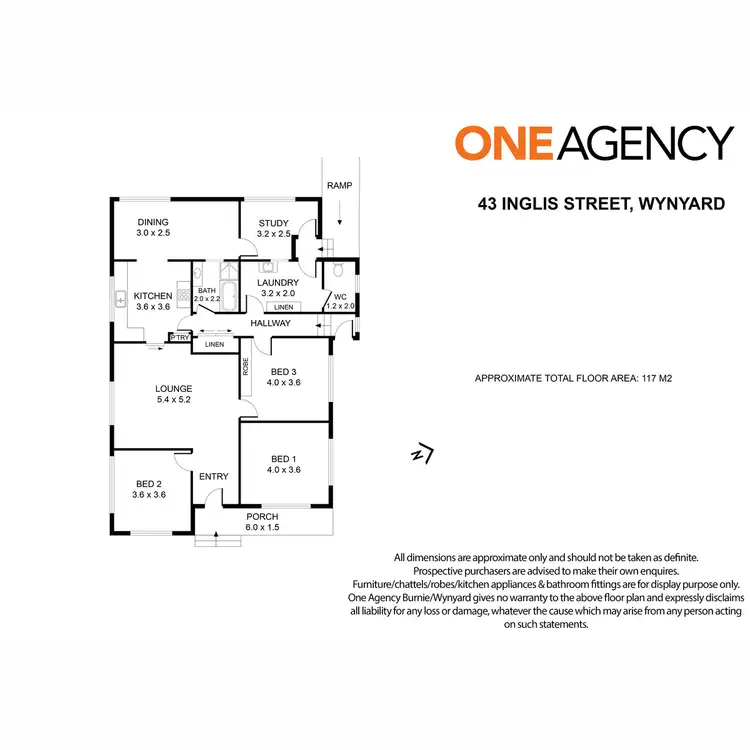 Floorplan of Homely house listing, 43 Inglis Street, Wynyard TAS 7325
