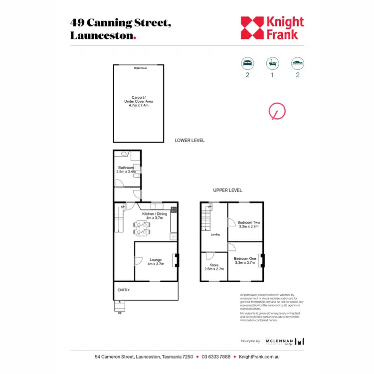 Floorplan of Homely house listing, 49 Canning Street, Launceston TAS 7250
