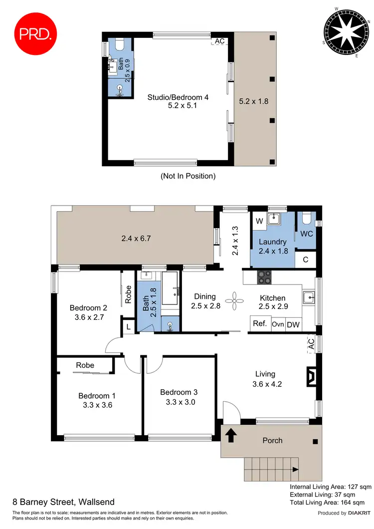 Floorplan of Homely house listing, 8 Barney Street, Wallsend NSW 2287