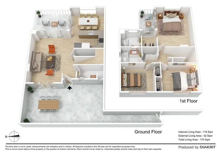 Floorplan of Homely unit listing, 1/78 Melton Road, Nundah QLD 4012