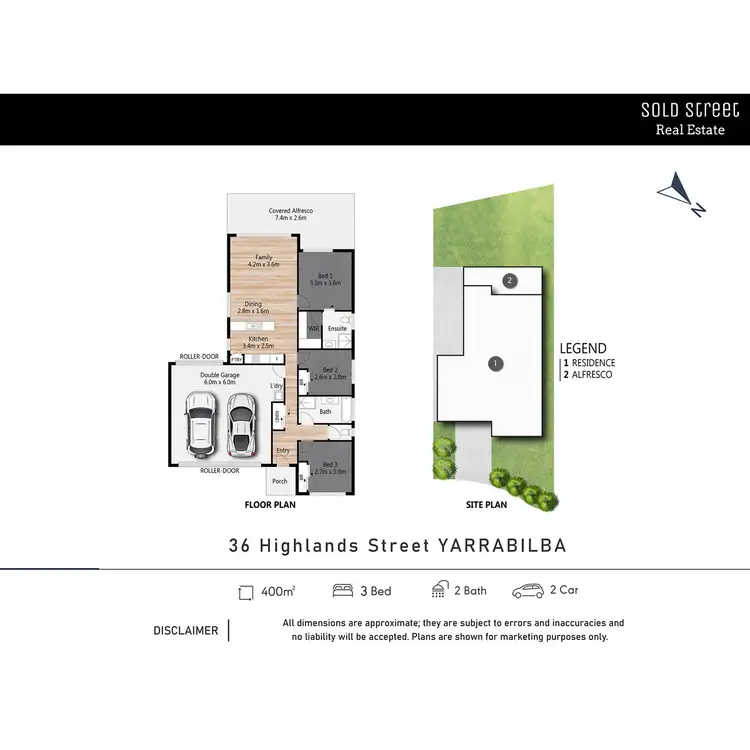 Floorplan of Homely house listing, 36 Highlands Street, Yarrabilba QLD 4207