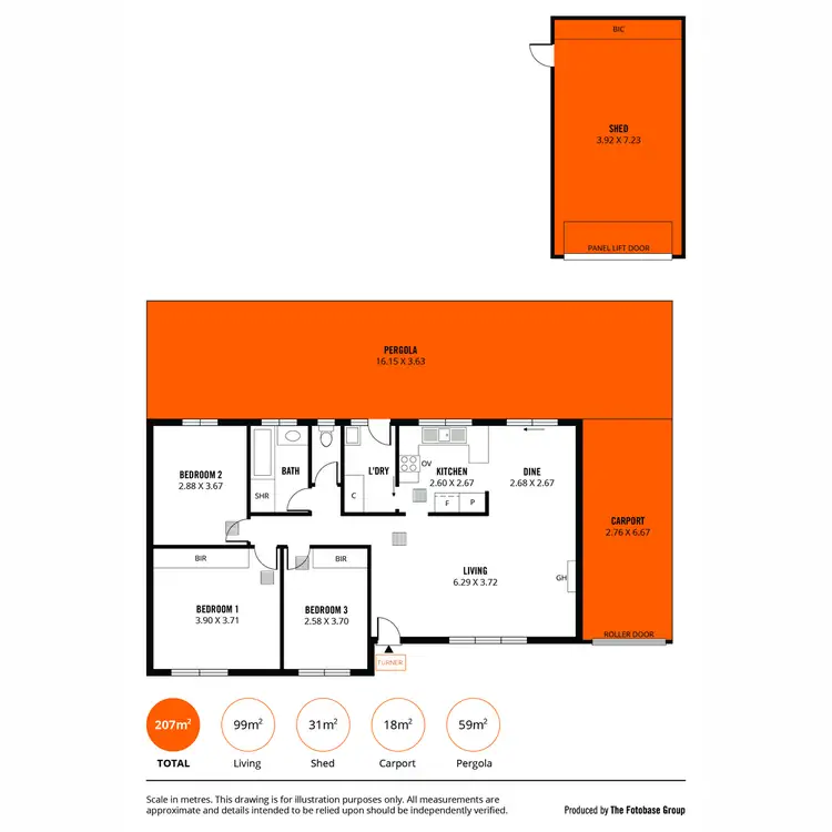 Floorplan of Homely house listing, 17 Jamison Street, Parafield Gardens SA 5107