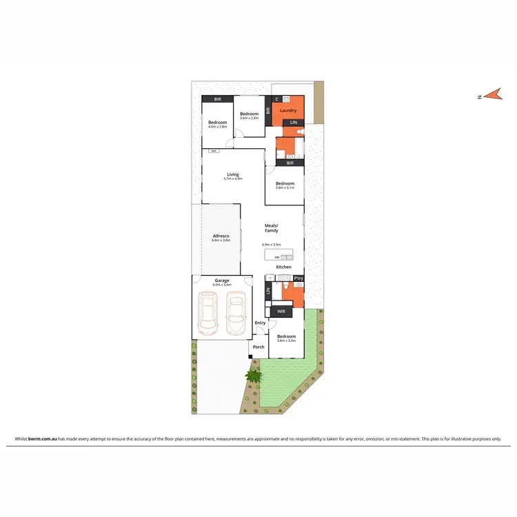 Floorplan of Homely house listing, 24-26 Noosa Circuit, Armstrong Creek VIC 3217