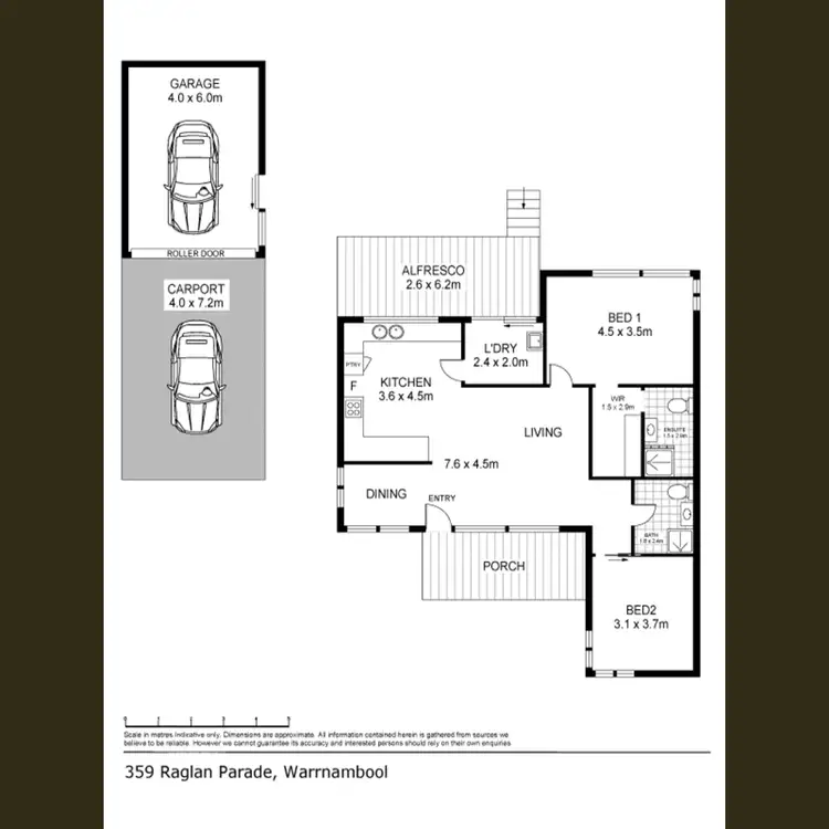 Floorplan of Homely house listing, 359 Raglan Parade, Warrnambool VIC 3280
