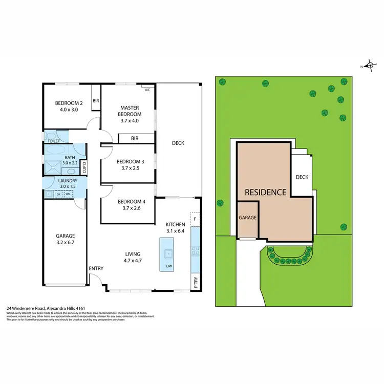 Floorplan of Homely house listing, 24 Windemere Road, Alexandra Hills QLD 4161