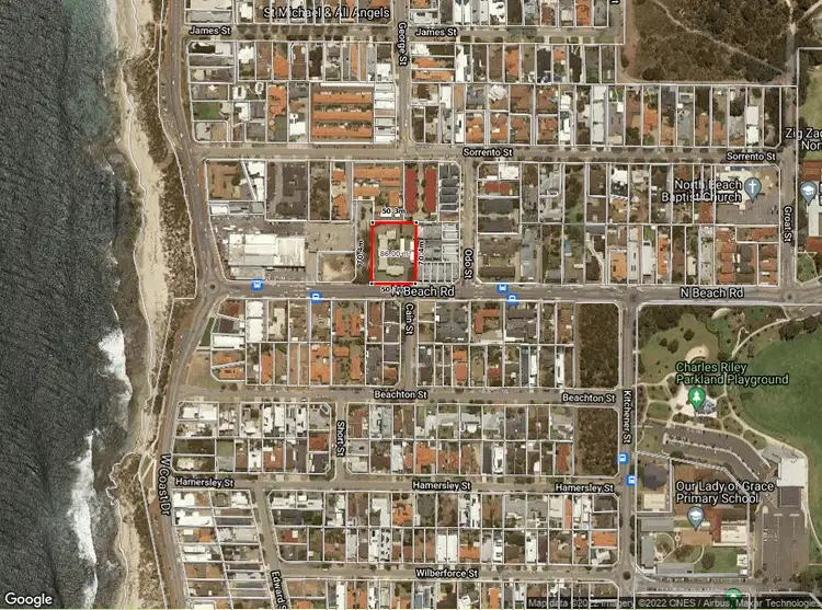 Floorplan of Homely apartment listing, 8/23 North Beach Road, North Beach WA 6020