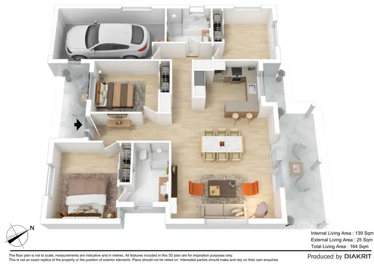 Floorplan of Homely unit listing, 55/1-33 Elsie Street, Kallangur QLD 4503