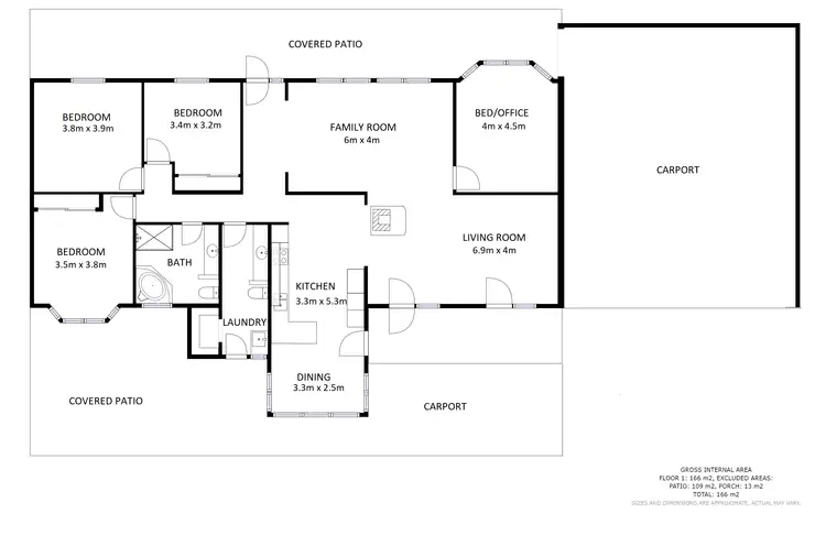 Floorplan of Homely house listing, 29 Smith Lane, Yackandandah VIC 3749