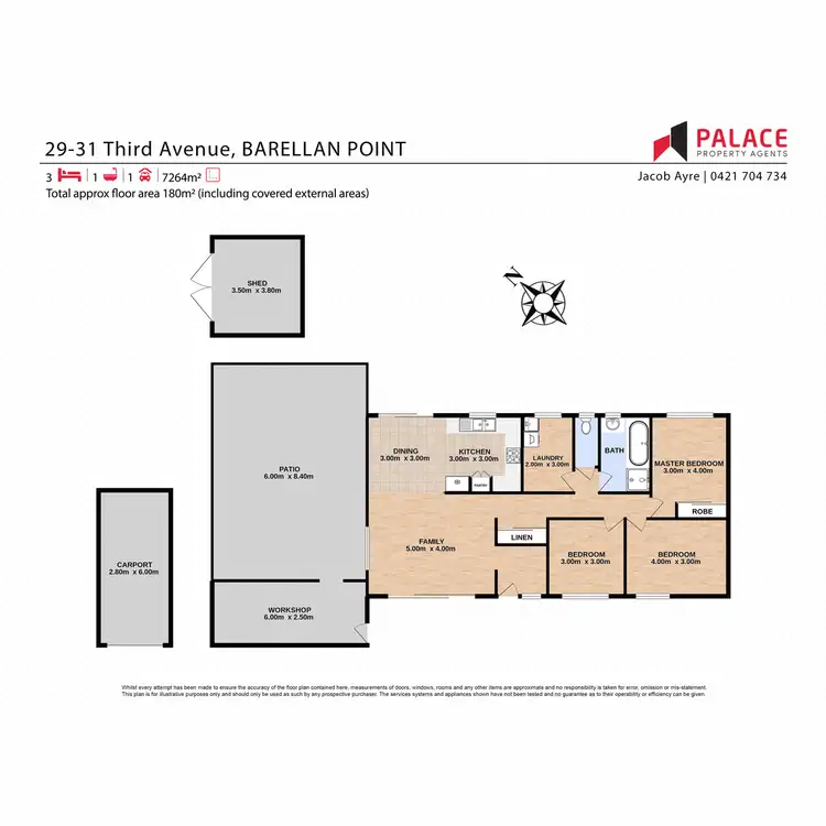 Floorplan of Homely house listing, 29-31 Third Avenue, Barellan Point QLD 4306