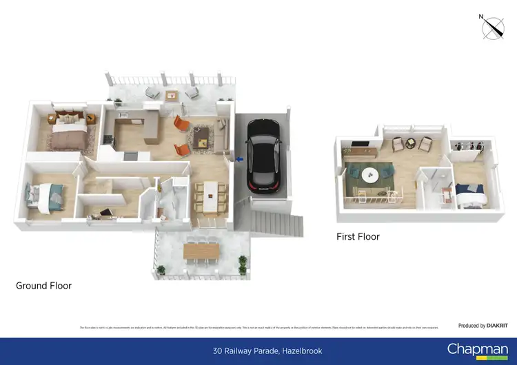 Floorplan of Homely house listing, 30 Railway Parade, Hazelbrook NSW 2779