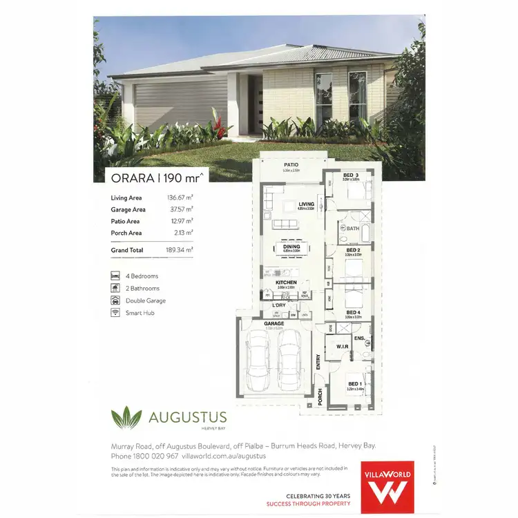 Floorplan of Homely house listing, 5 Wylie Way, Urraween QLD 4655