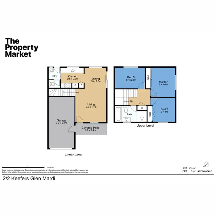 Floorplan of Homely house listing, 2/2 Keefers Glen, Mardi NSW 2259