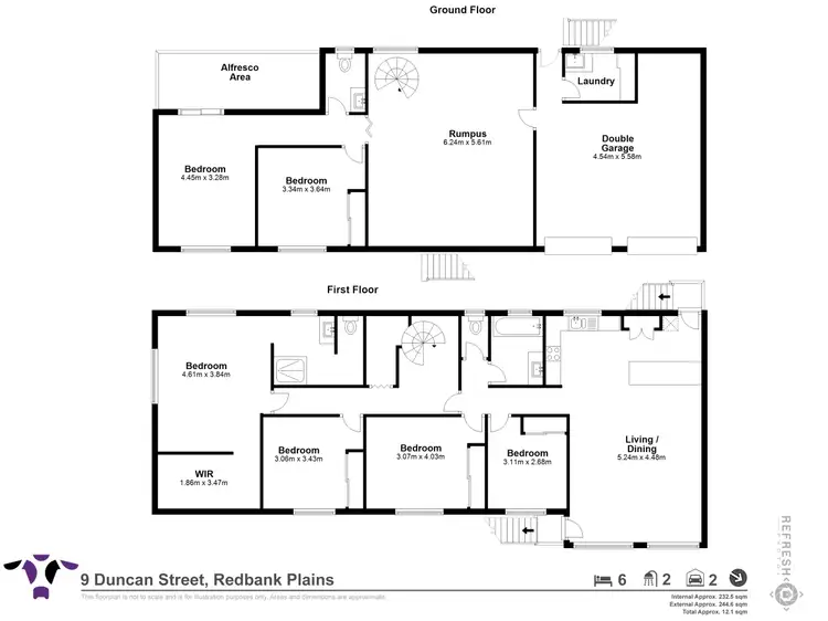 Floorplan of Homely house listing, 9 Duncan Street, Redbank Plains QLD 4301