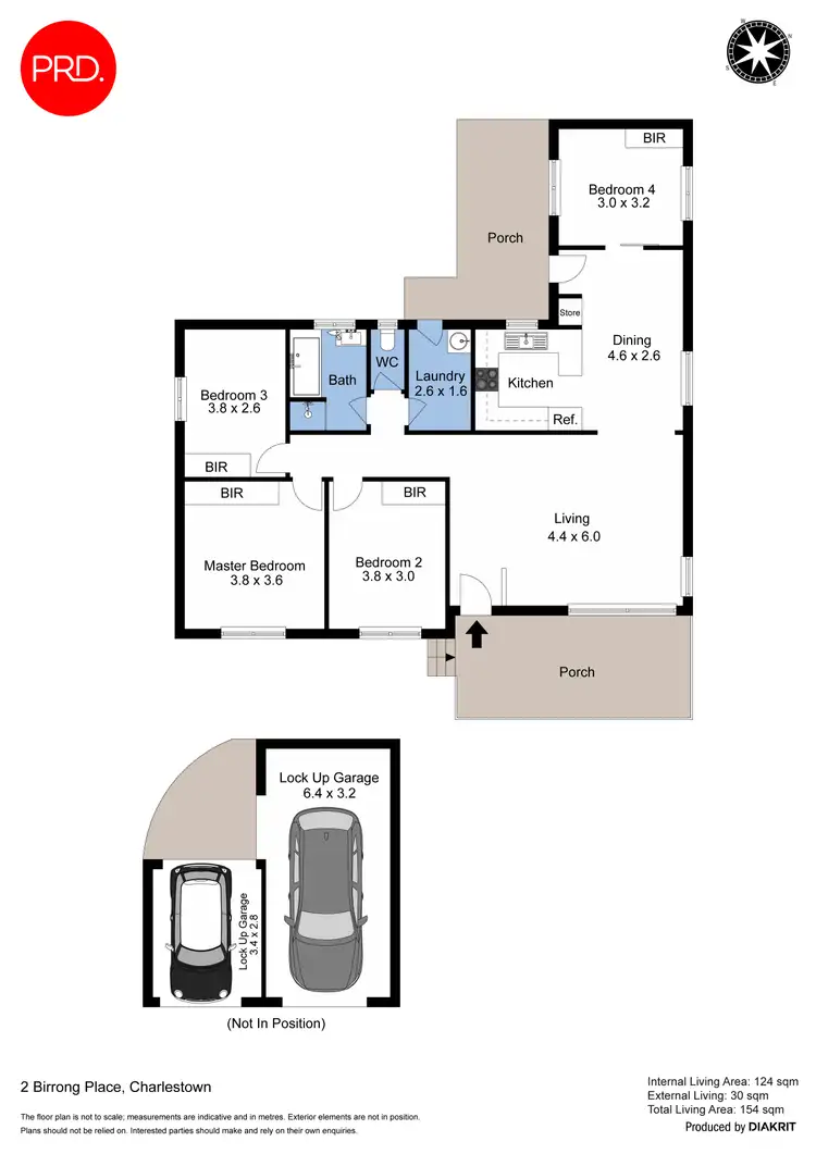Floorplan of Homely house listing, 2 Birrong Place, Charlestown NSW 2290