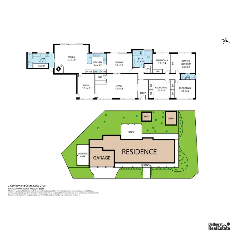 Floorplan of Homely house listing, 5/23 Cambewarra Court, Kelso NSW 2795