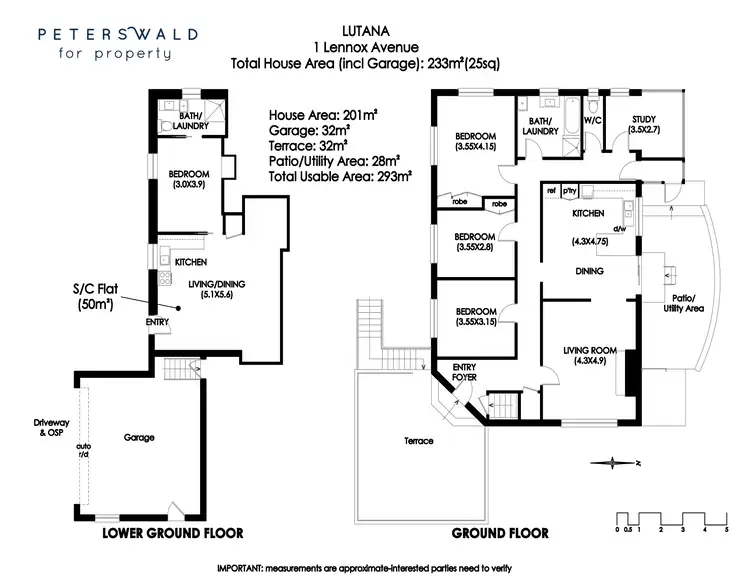 Floorplan of Homely house listing, 1 Lennox Avenue, Lutana TAS 7009