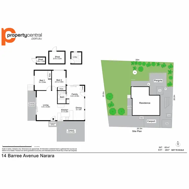 Floorplan of Homely house listing, 14 Barree Avenue, Narara NSW 2250