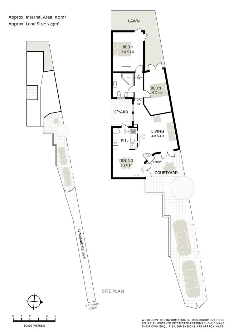 Floorplan of Homely house listing, 280b Balmain Road, Lilyfield NSW 2040