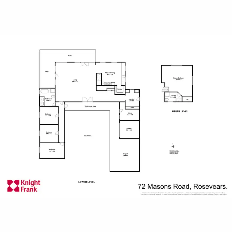 Floorplan of Homely rural property listing, 72 Masons Road, Rosevears TAS 7277