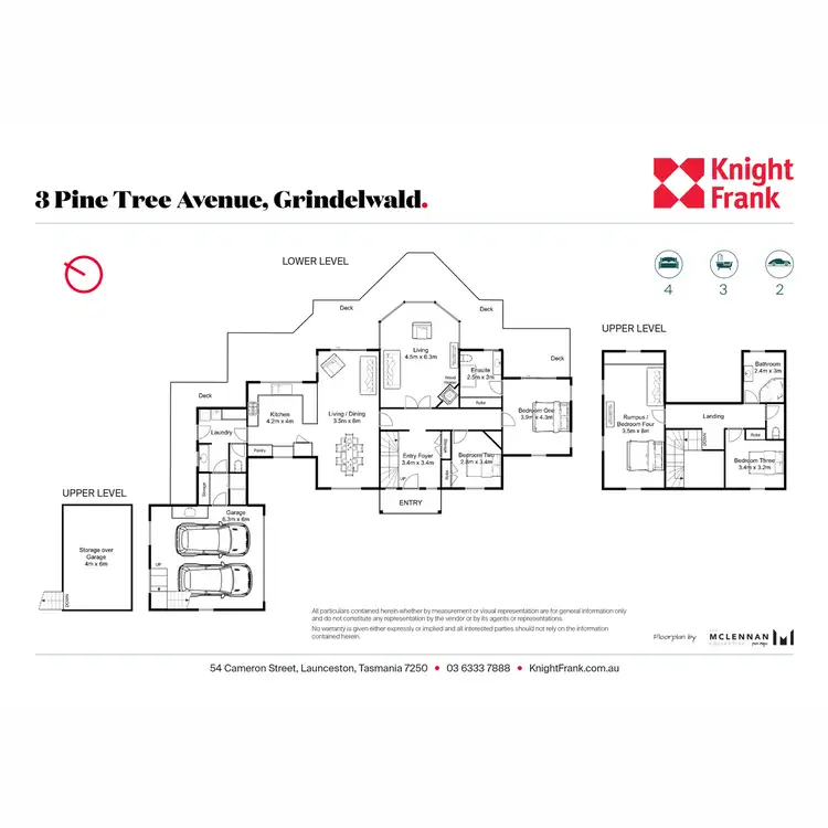 Floorplan of Homely rural property listing, 3 Pine Tree Avenue, Grindelwald TAS 7277