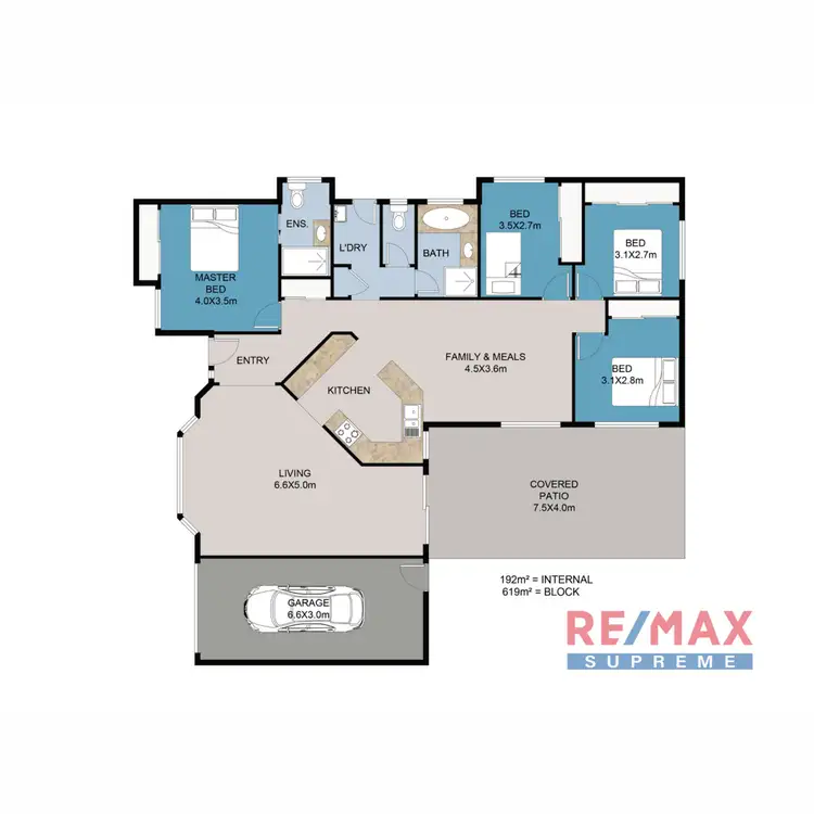 Floorplan of Homely house listing, 5 Lutton Court, Boronia Heights QLD 4124