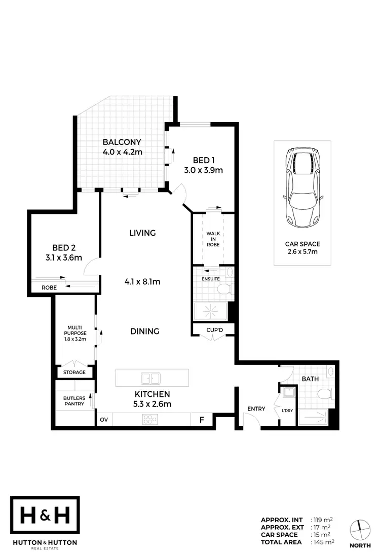 Floorplan of Homely apartment listing, 409/17-21 Duncan Street, West End QLD 4101