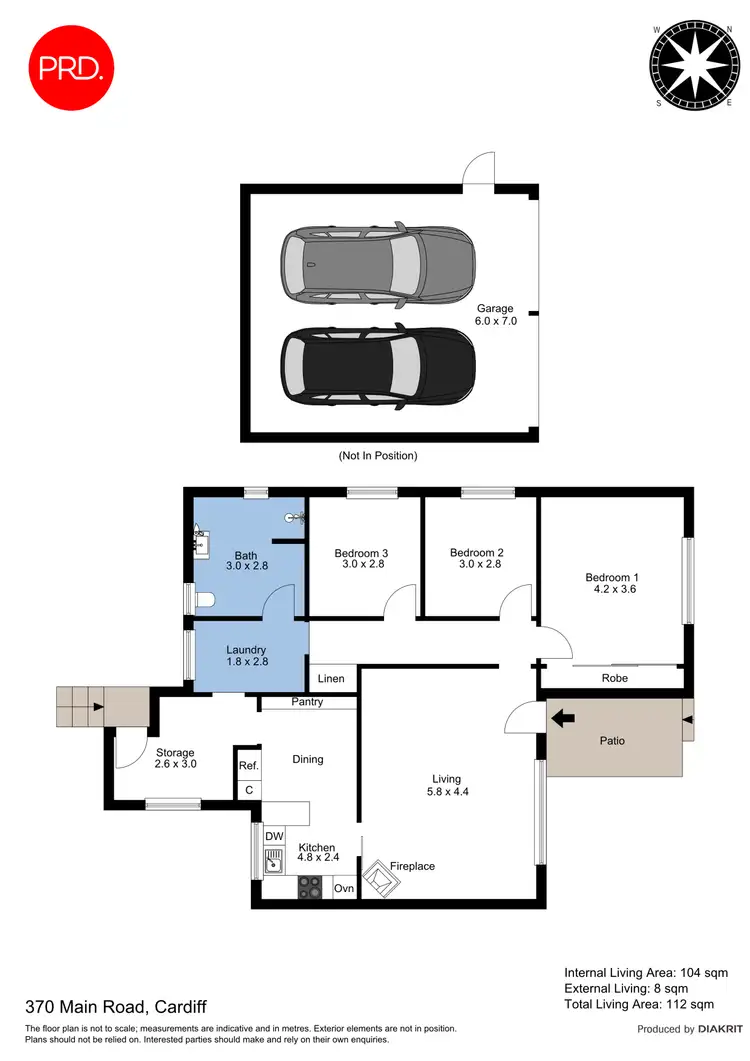 Floorplan of Homely house listing, 370 Main Road, Cardiff NSW 2285