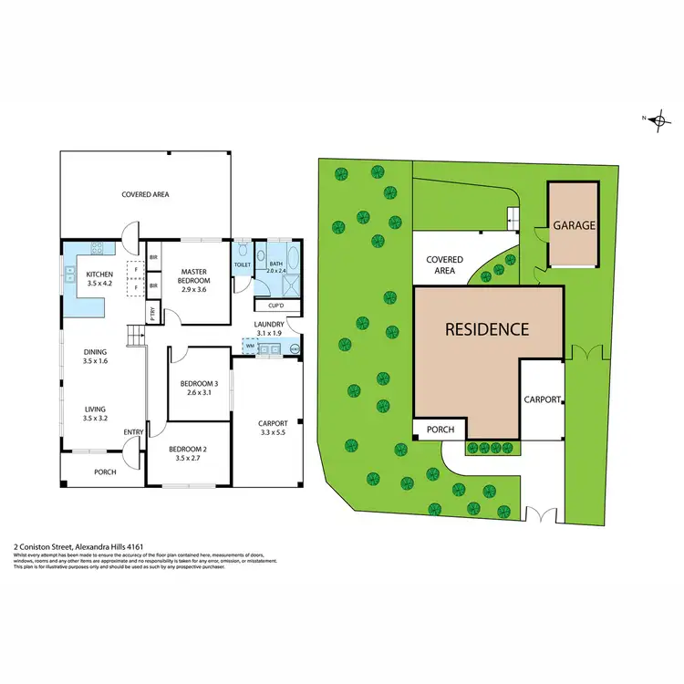 Floorplan of Homely house listing, 2 Coniston Street, Alexandra Hills QLD 4161