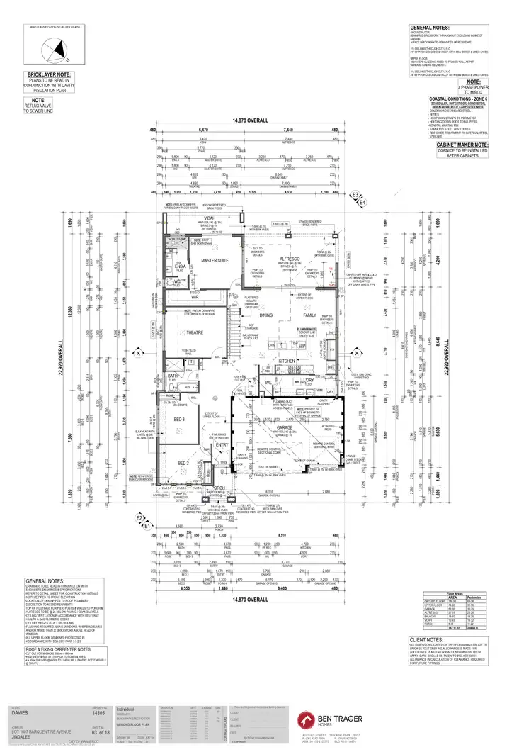 Floorplan of Homely house listing, 27 Barquentine Avenue, Jindalee WA 6036
