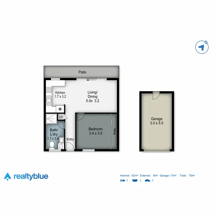 Floorplan of Homely apartment listing, 2/991-993 Gold Coast Highway, Palm Beach QLD 4221