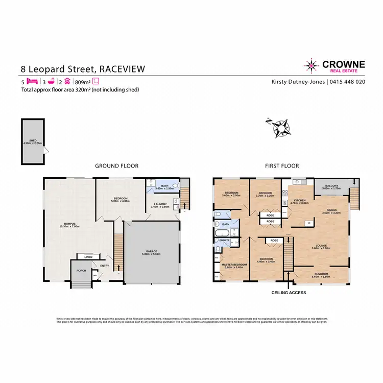 Floorplan of Homely house listing, 8 Leopard Street, Raceview QLD 4305