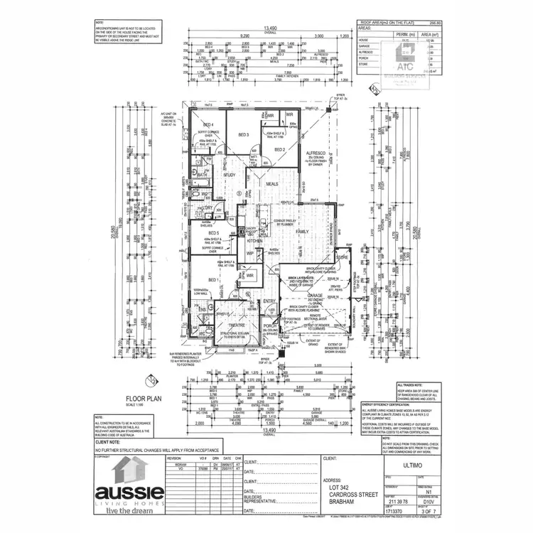 Floorplan of Homely house listing, 6 Cardross Street, Brabham WA 6055