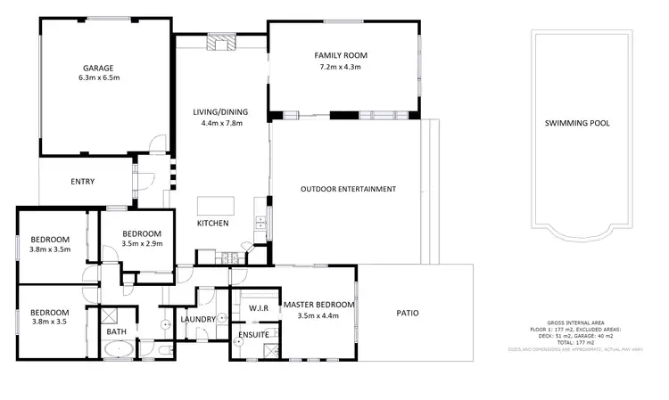 Floorplan of Homely house listing, 869 Lamport Crescent, West Albury NSW 2640