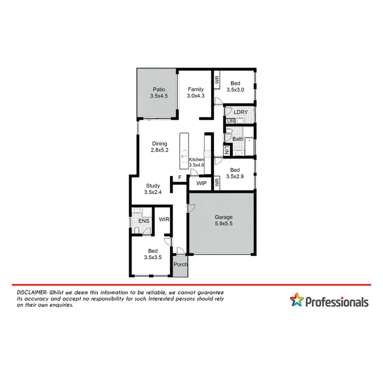 Floorplan of Homely house listing, 5 Witts Avenue, Marsden Park NSW 2765