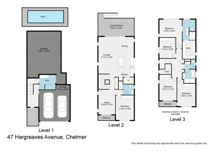 Floorplan of Homely house listing, 47 Hargreaves Avenue, Chelmer QLD 4068