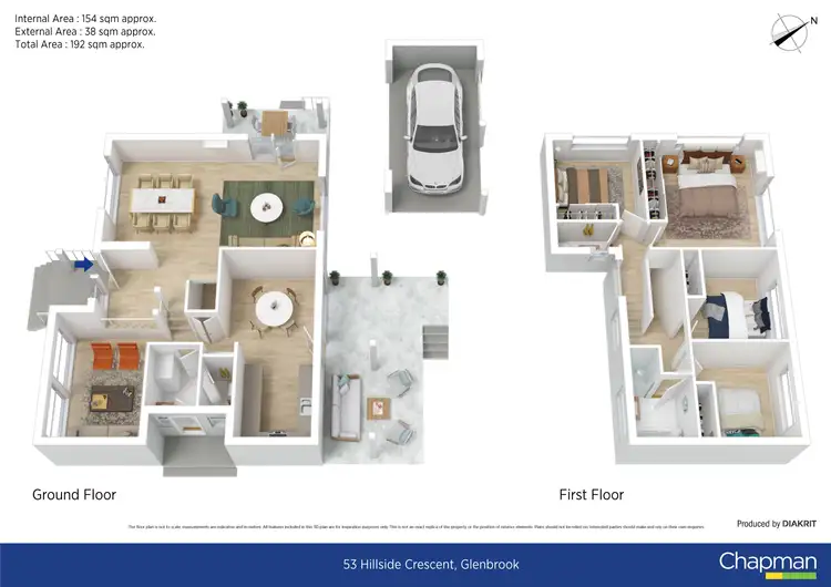 Floorplan of Homely house listing, 53 Hillside Crescent, Glenbrook NSW 2773
