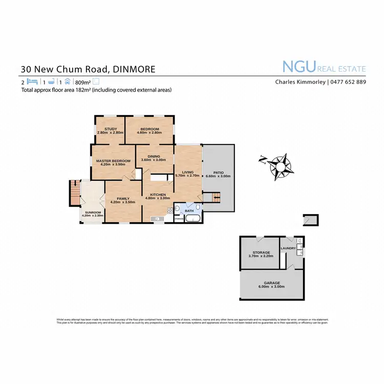 Floorplan of Homely house listing, 30 New Chum Road, Dinmore QLD 4303