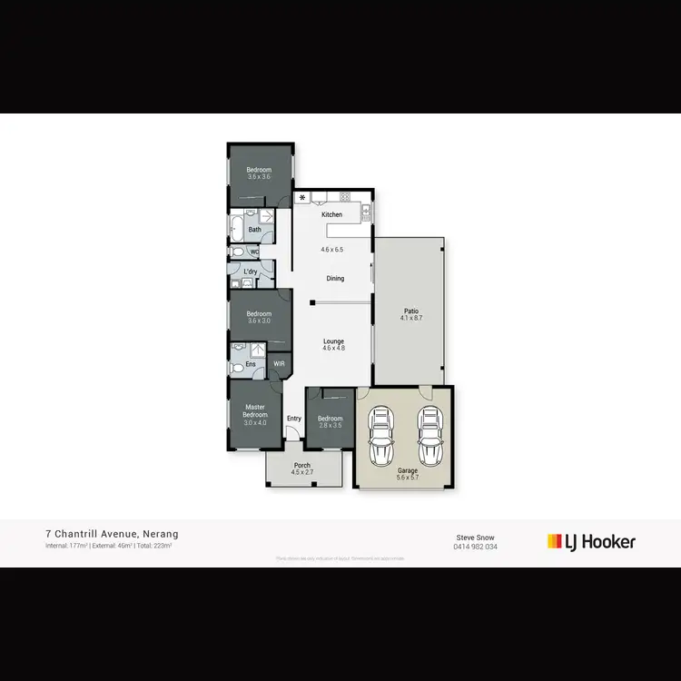 Floorplan of Homely house listing, 7 Chantrill Avenue, Nerang QLD 4211