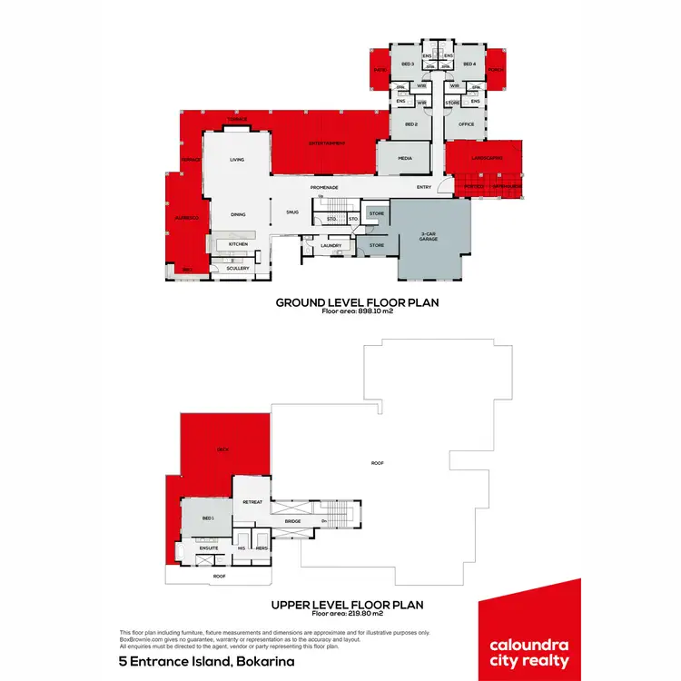Floorplan of Homely house listing, 5 Entrance Island, Bokarina QLD 4575