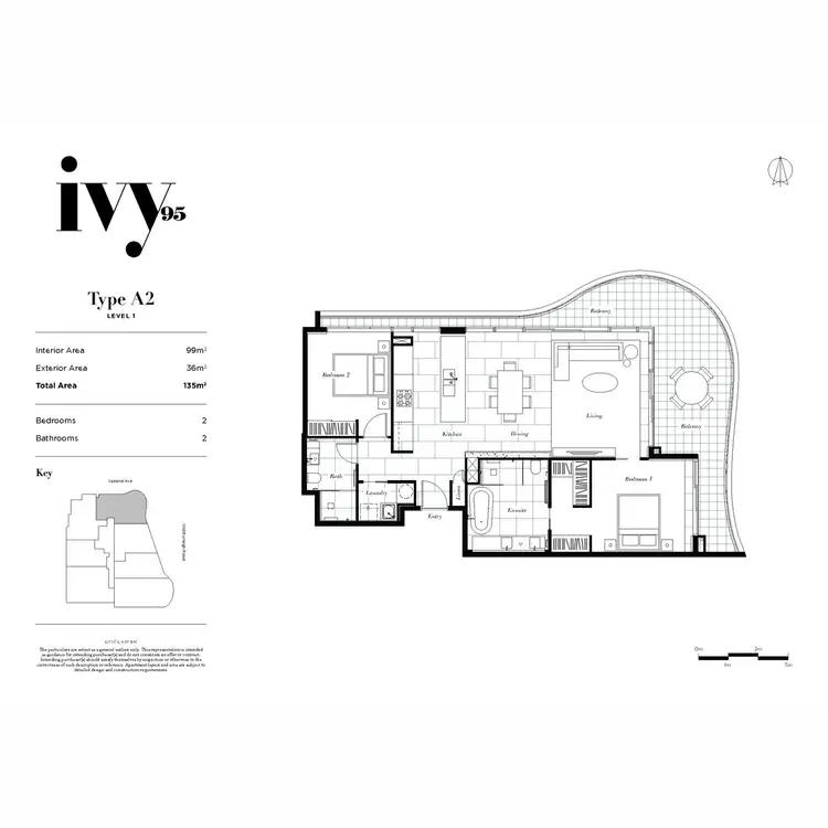 Floorplan of Homely apartment listing, 101/95 Old Burleigh Road, Broadbeach QLD 4218