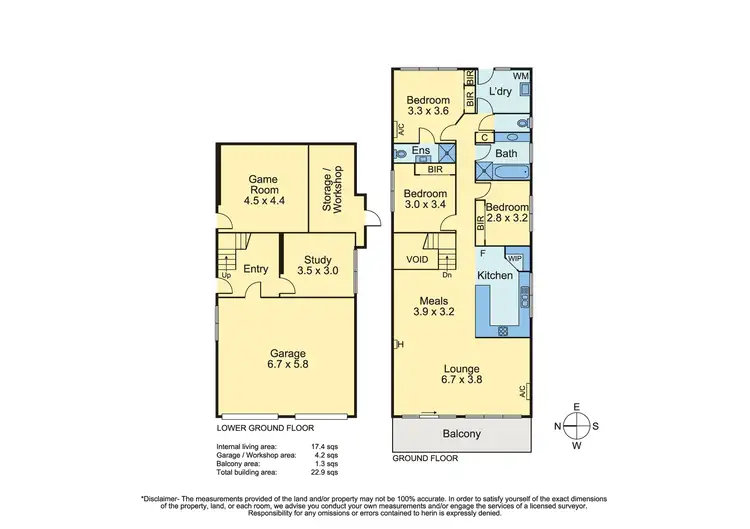 Floorplan of Homely house listing, 113 Third Avenue, Rosebud VIC 3939