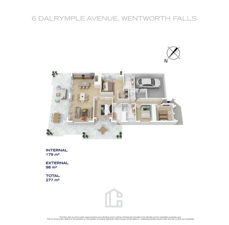 Floorplan of Homely house listing, 6 Dalrymple Avenue, Wentworth Falls NSW 2782
