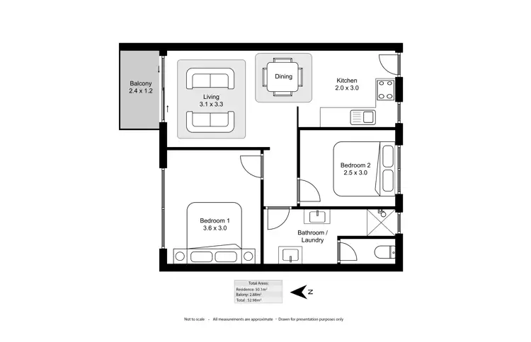 Floorplan of Homely house listing, 19/20 Huckle Street, Tuart Hill WA 6060