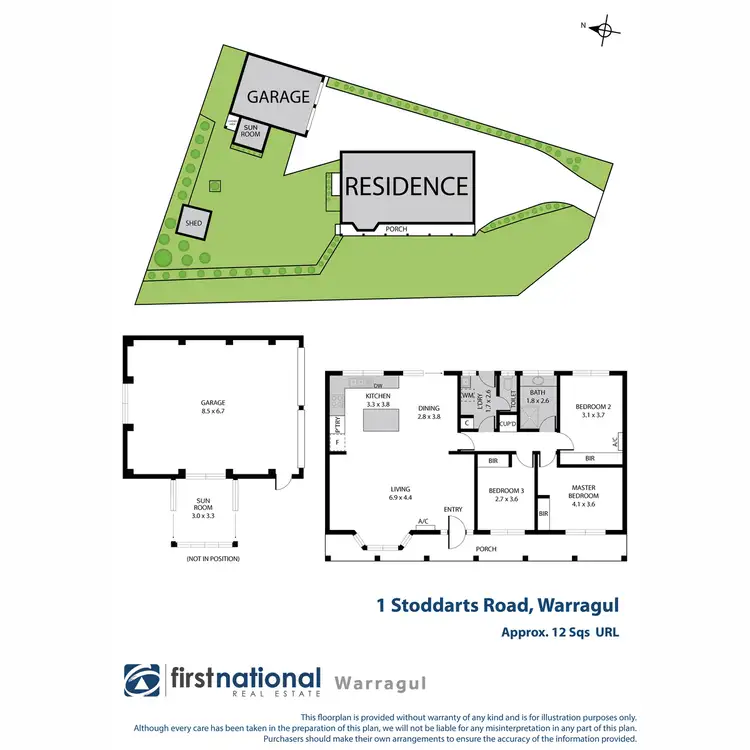 Floorplan of Homely house listing, 1 Stoddarts Road, Warragul VIC 3820