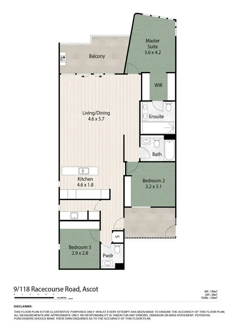 Floorplan of Homely apartment listing, 9/118 Racecourse Road, Ascot QLD 4007
